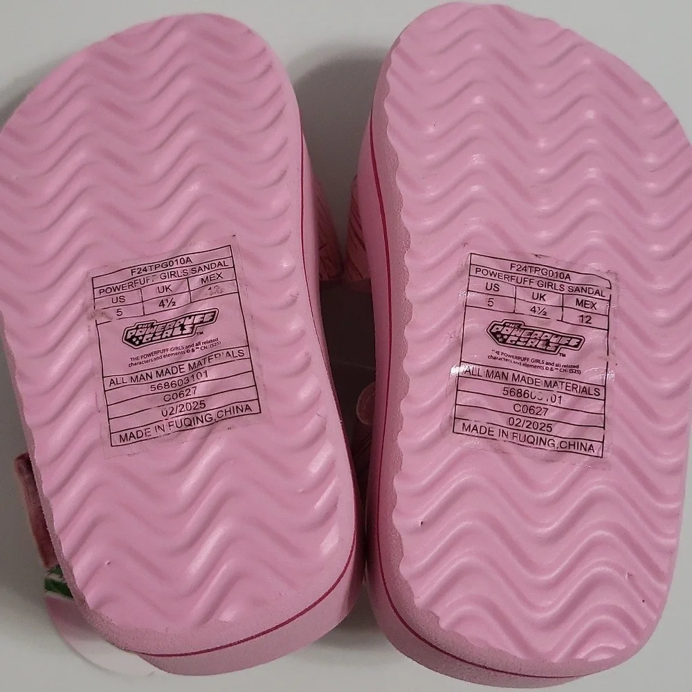 Pink Powerpuff Girls Kids Sandals